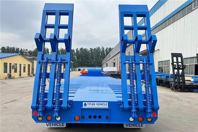 TITAN 4 Axle Low Bed Truck Trailer for Sale In Philippines - Low loader semi-trailer: picture 4 TITAN 4 Axle Low Bed Truck Trailer for Sale In Philippines - Low loader semi-trailer: picture 4