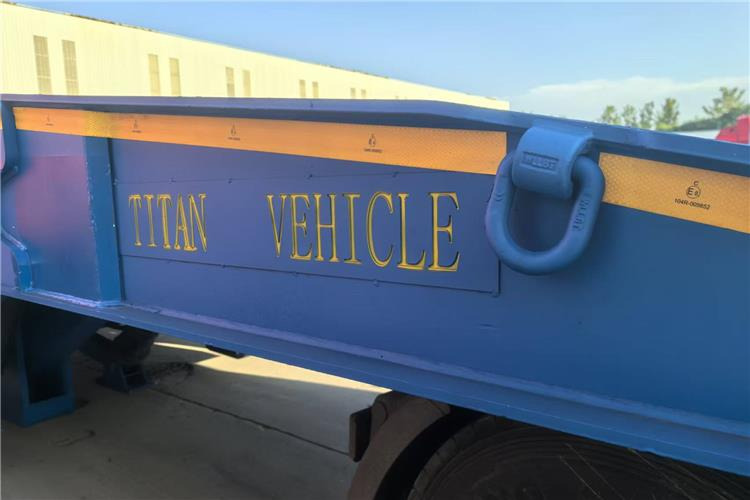 TITAN 4 Line 8 Axle Folding Gooseneck Trailer for Sale In Sudan - Low loader semi-trailer: picture 3 TITAN 4 Line 8 Axle Folding Gooseneck Trailer for Sale In Sudan - Low loader semi-trailer: picture 3