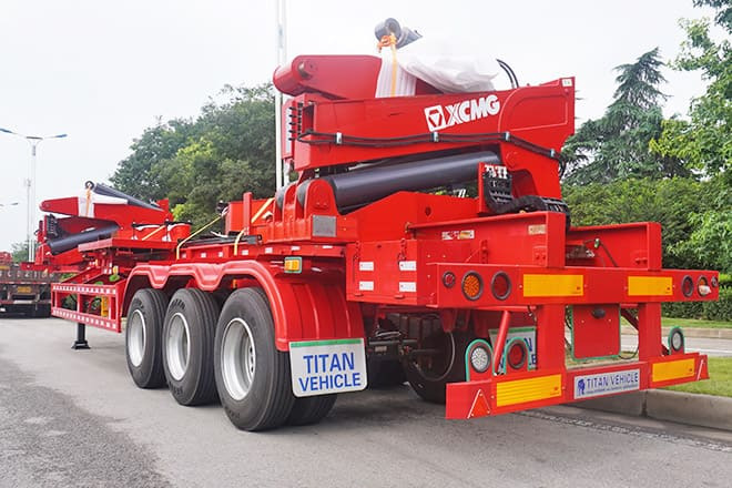 XCMG 2025 New Container Side Loader Trailer for Sale in Tanzania - Container transporter/ Swap body semi-trailer: picture 3 XCMG 2025 New Container Side Loader Trailer for Sale in Tanzania - Container transporter/ Swap body semi-trailer: picture 3