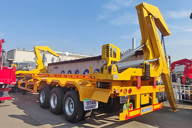 XCMG 40T Container Side Lift Trailer for Sale in Nigeria - Container transporter/ Swap body semi-trailer: picture 1 XCMG 40T Container Side Lift Trailer for Sale in Nigeria - Container transporter/ Swap body semi-trailer: picture 1