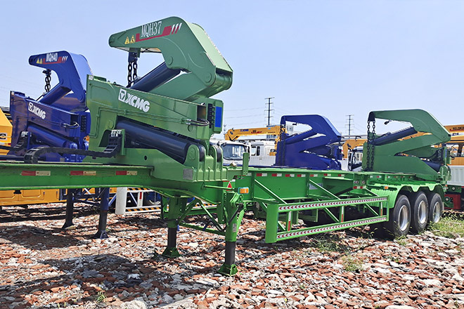 XCMG China 37Ton Side Lifter for Sale in Togo - Container transporter/ Swap body semi-trailer: picture 1 XCMG China 37Ton Side Lifter for Sale in Togo - Container transporter/ Swap body semi-trailer: picture 1