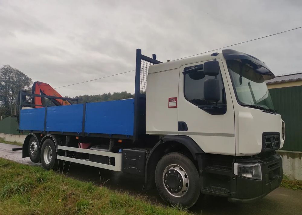 Renault Gama D 26.320 skrzynia hds palfinger PK15500 - Dropside/ Flatbed truck, Crane truck: picture 3 Renault Gama D 26.320 skrzynia hds palfinger PK15500 - Dropside/ Flatbed truck, Crane truck: picture 3
