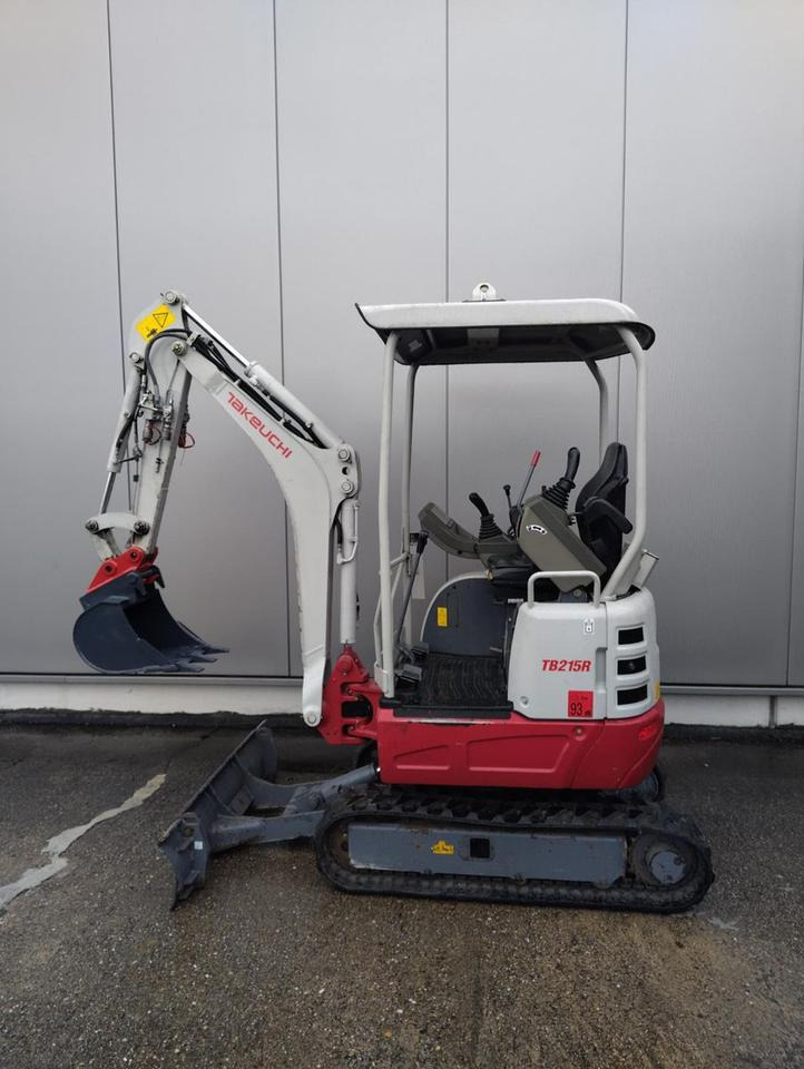 Takeuchi TB 215 R  - 1.611 h - Schnellwechsler neu - - Mini excavator: picture 3 Takeuchi TB 215 R  - 1.611 h - Schnellwechsler neu - - Mini excavator: picture 3