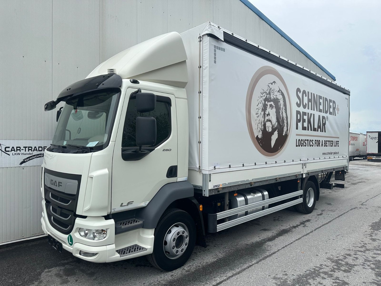 DAF LF 260 16T LBW Garantie - Curtainsider truck: picture 1 DAF LF 260 16T LBW Garantie - Curtainsider truck: picture 1