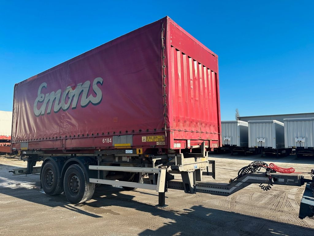 Krone 7,45 Edscha 2x vorhanden Krone 7,45 Edscha - Curtainsider trailer: picture 2 Krone 7,45 Edscha 2x vorhanden Krone 7,45 Edscha - Curtainsider trailer: picture 2