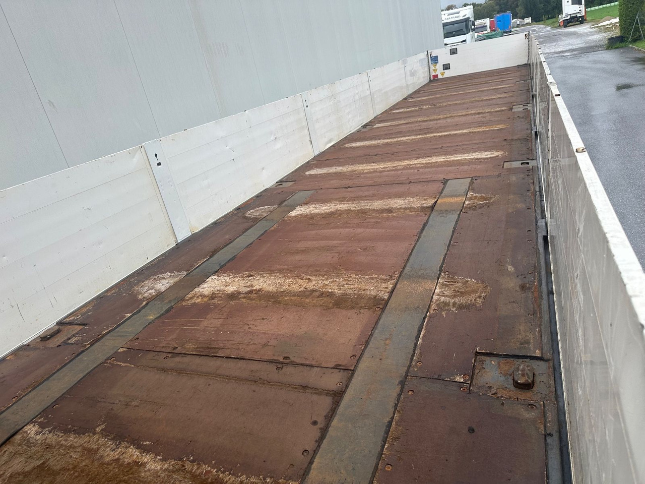 Krone SD Con-Verschluss Lenkachse - Dropside/ Flatbed semi-trailer: picture 5 Krone SD Con-Verschluss Lenkachse - Dropside/ Flatbed semi-trailer: picture 5