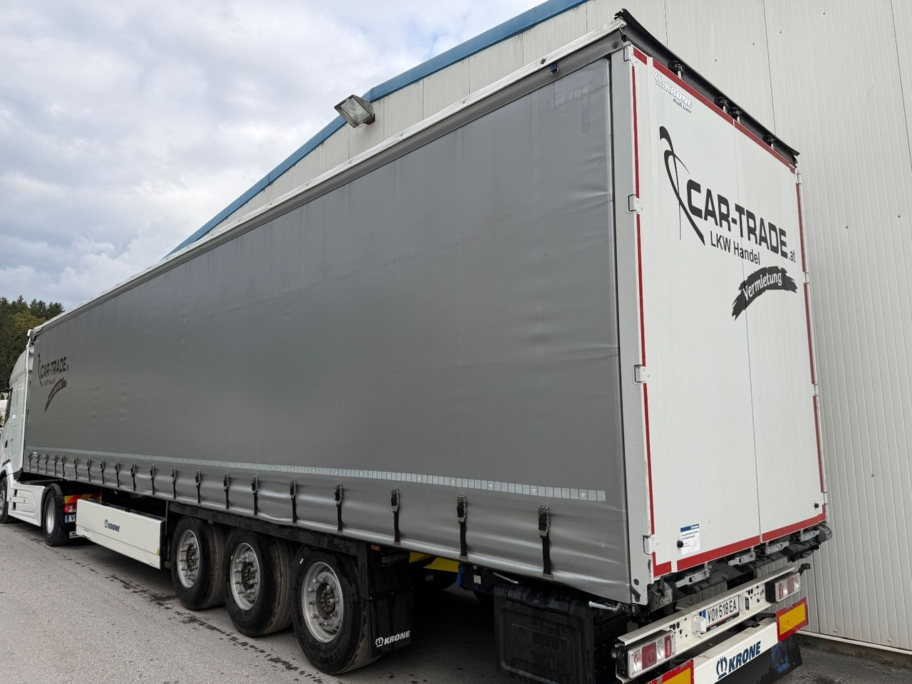 Krone SDP27 Lift/Pal-Kast/Alulatten 5STK - Curtainsider semi-trailer: picture 4 Krone SDP27 Lift/Pal-Kast/Alulatten 5STK - Curtainsider semi-trailer: picture 4