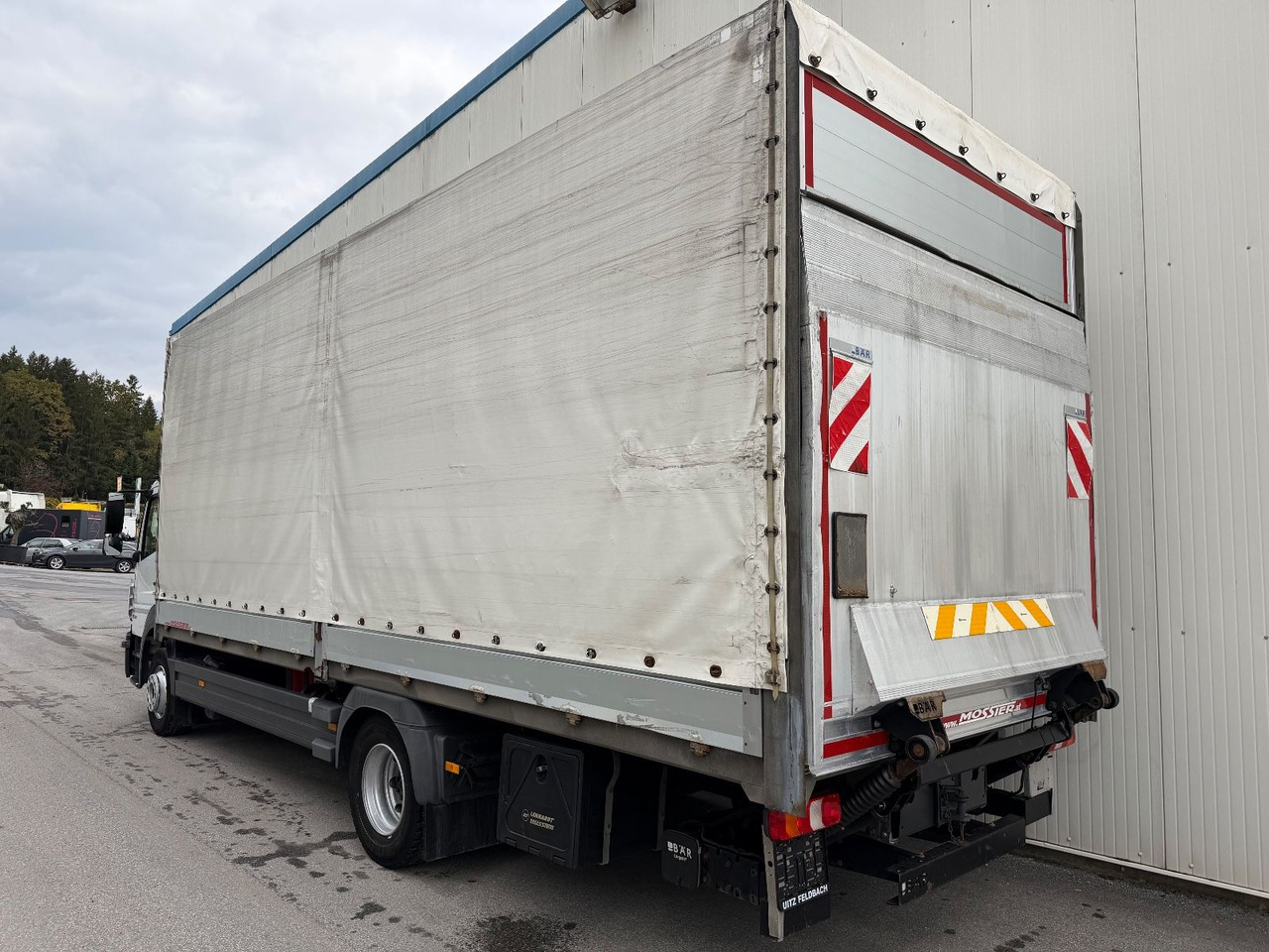 Mercedes-Benz Atego 1524 2T LBW TÜV - Curtainsider truck: picture 4 Mercedes-Benz Atego 1524 2T LBW TÜV - Curtainsider truck: picture 4