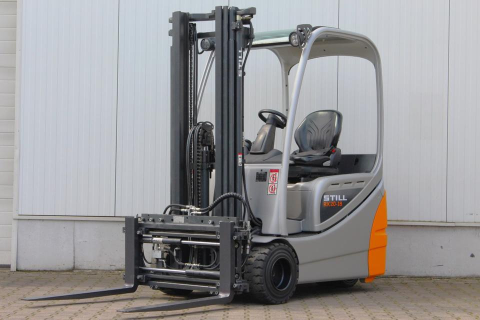 STILL RX20-18 Triplex Zinkenversteller - Electric forklift: picture 4 STILL RX20-18 Triplex Zinkenversteller - Electric forklift: picture 4