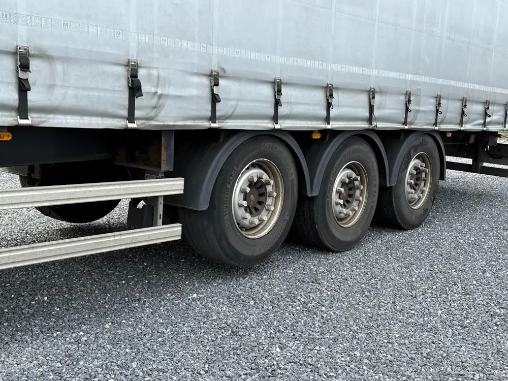 Curtainsider semi-trailer LeciTrailer Tautliner 3E20 Tautliner 3E20*1er essieu relevable*essieux SAF: picture 7