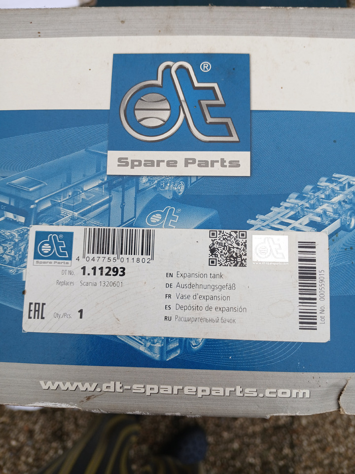 Expansiontank DT 111293 for Scania - Expansion tank: picture 2 Expansiontank DT 111293 for Scania - Expansion tank: picture 2