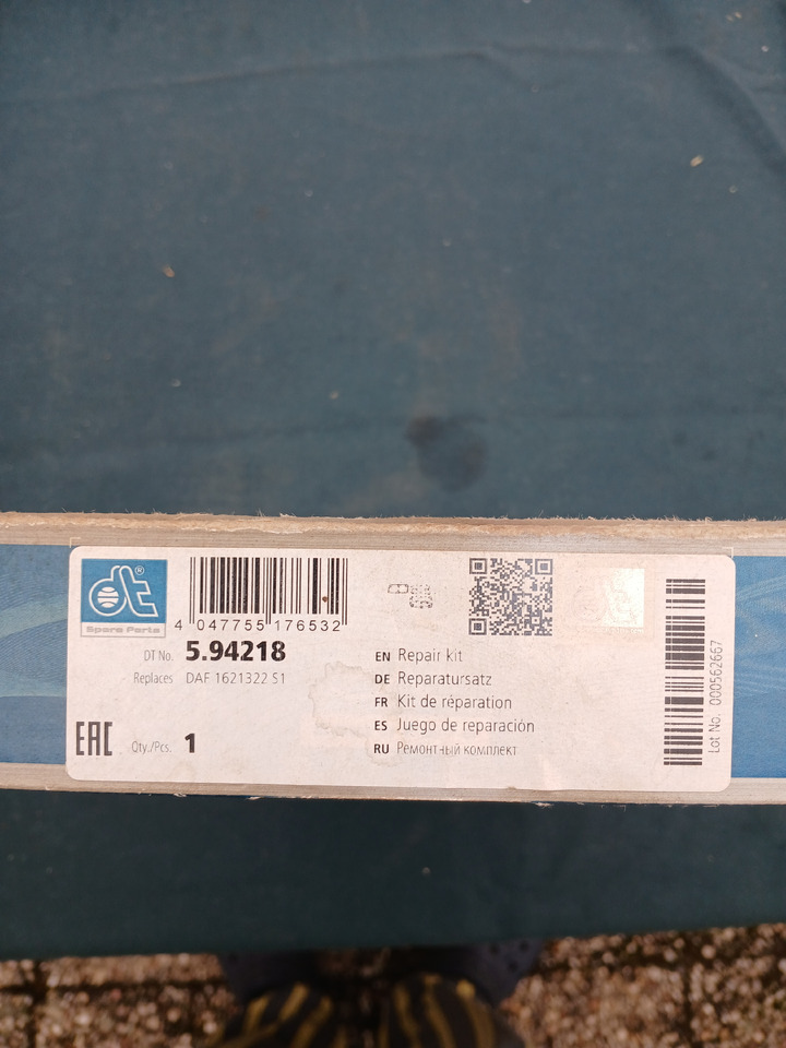 Repkit DT 594218 For Daf  - Air brake compressor: picture 2 Repkit DT 594218 For Daf  - Air brake compressor: picture 2