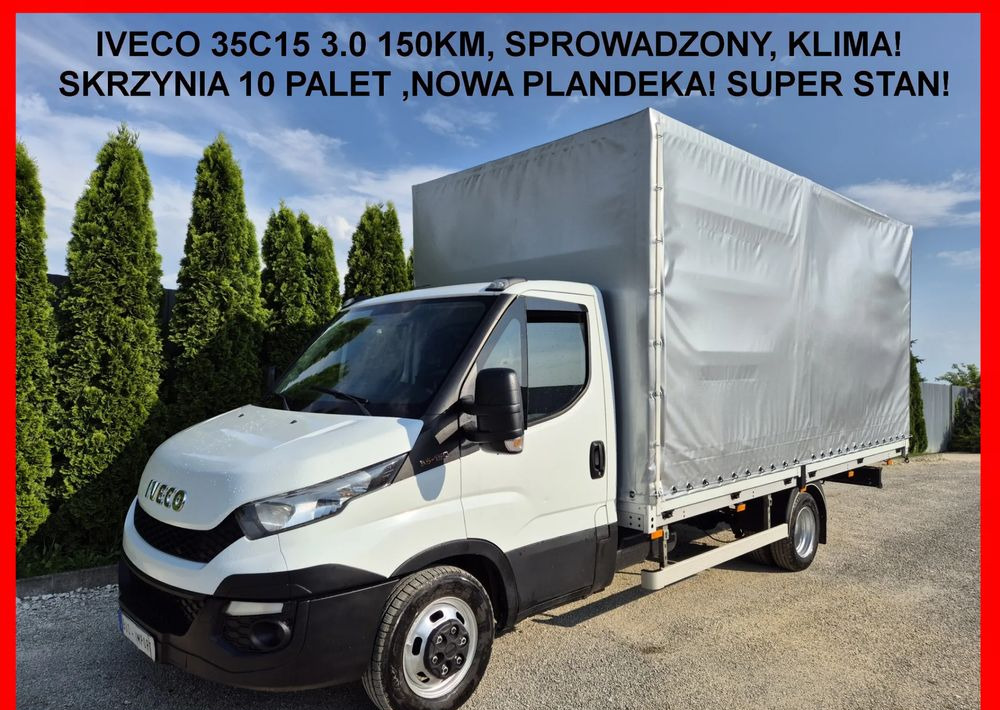 Iveco 35C15 3.0 150KM, Burto-Plandeka - Flatbed van: picture 2 Iveco 35C15 3.0 150KM, Burto-Plandeka - Flatbed van: picture 2
