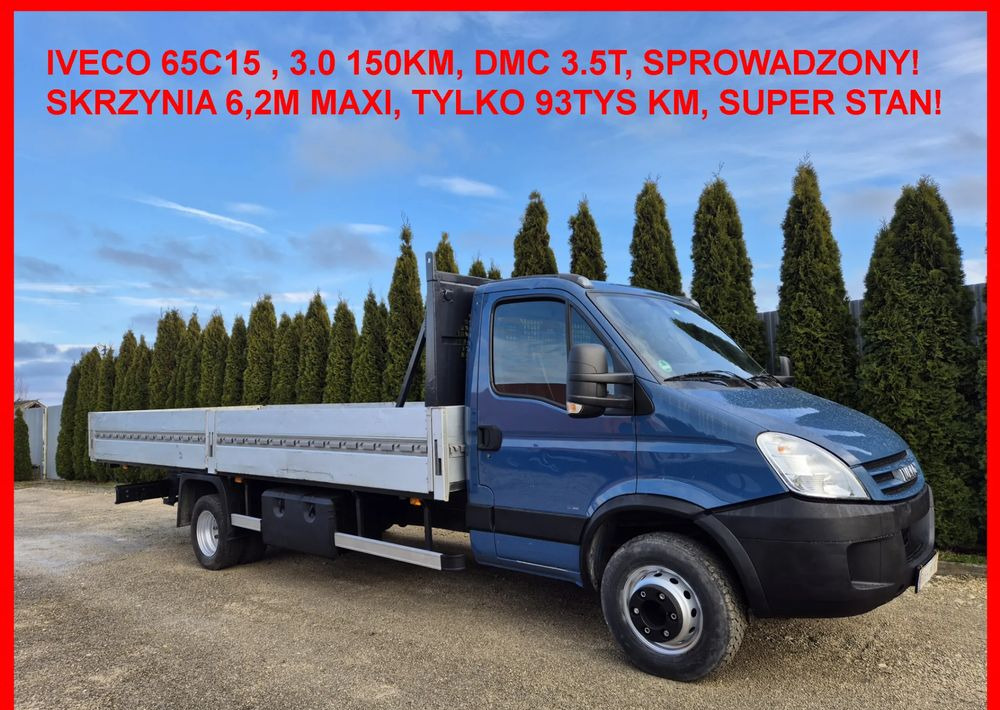Iveco 65C15 3.0 150KM/ Skrzyniowy/ - Flatbed van: picture 1 Iveco 65C15 3.0 150KM/ Skrzyniowy/ - Flatbed van: picture 1