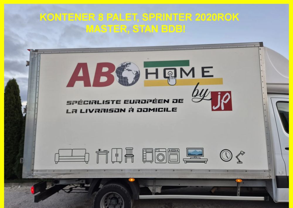Kontener 8 palet Sprinter 2020 rok, Master ,Transit Ducato, Mascott, Inne ,stan bdb! - Swap body - box: picture 1 Kontener 8 palet Sprinter 2020 rok, Master ,Transit Ducato, Mascott, Inne ,stan bdb! - Swap body - box: picture 1