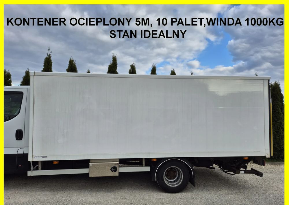 Kontener izoterma 10 palet Winda 1000kg 2016 rok, Niski, Iveco 70, Stan idealny! - Swap body - box: picture 1 Kontener izoterma 10 palet Winda 1000kg 2016 rok, Niski, Iveco 70, Stan idealny! - Swap body - box: picture 1