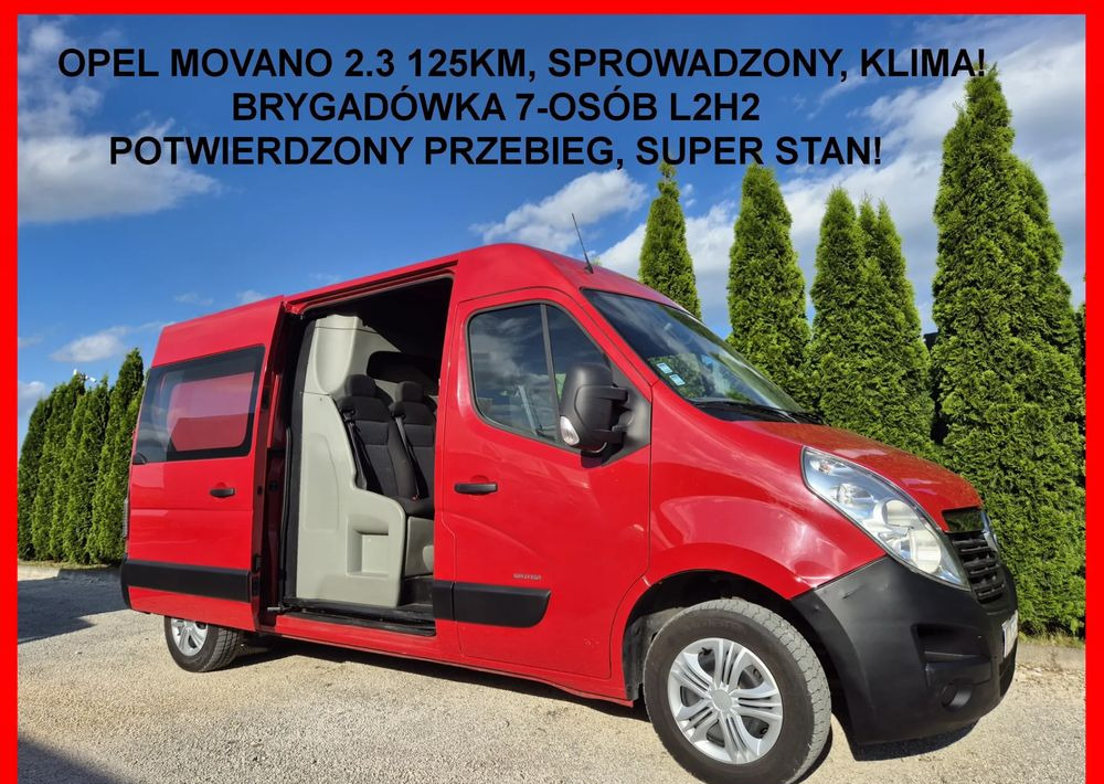 Opel Movano 2.3 125KM L2H2 Dubel Kabina - Combi van: picture 1 Opel Movano 2.3 125KM L2H2 Dubel Kabina - Combi van: picture 1