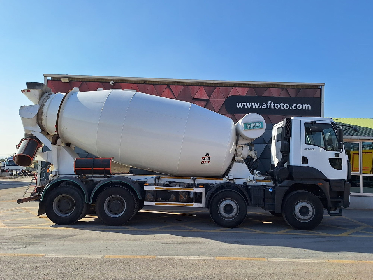 FORD 4142 M - Concrete mixer truck: picture 4 FORD 4142 M - Concrete mixer truck: picture 4