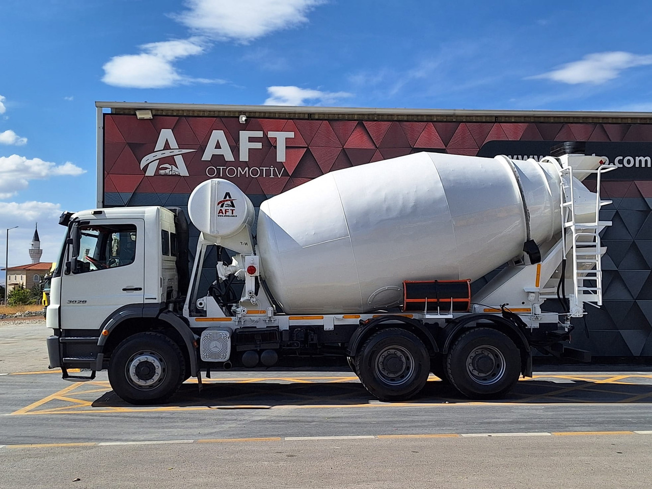 MERCEDES-BENZ AXOR 3028 - Concrete mixer truck: picture 5 MERCEDES-BENZ AXOR 3028 - Concrete mixer truck: picture 5