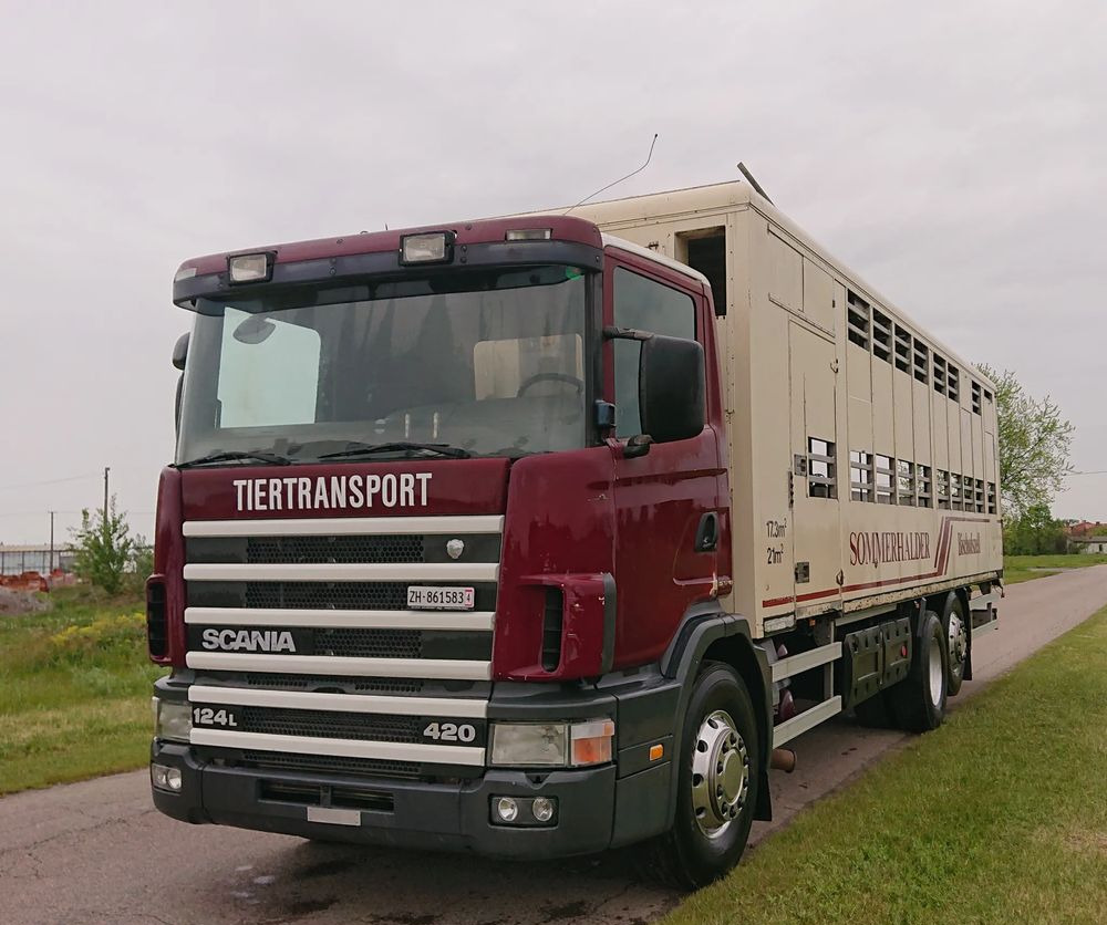 Scania 124 420 Do żywca - Livestock truck: picture 4 Scania 124 420 Do żywca - Livestock truck: picture 4