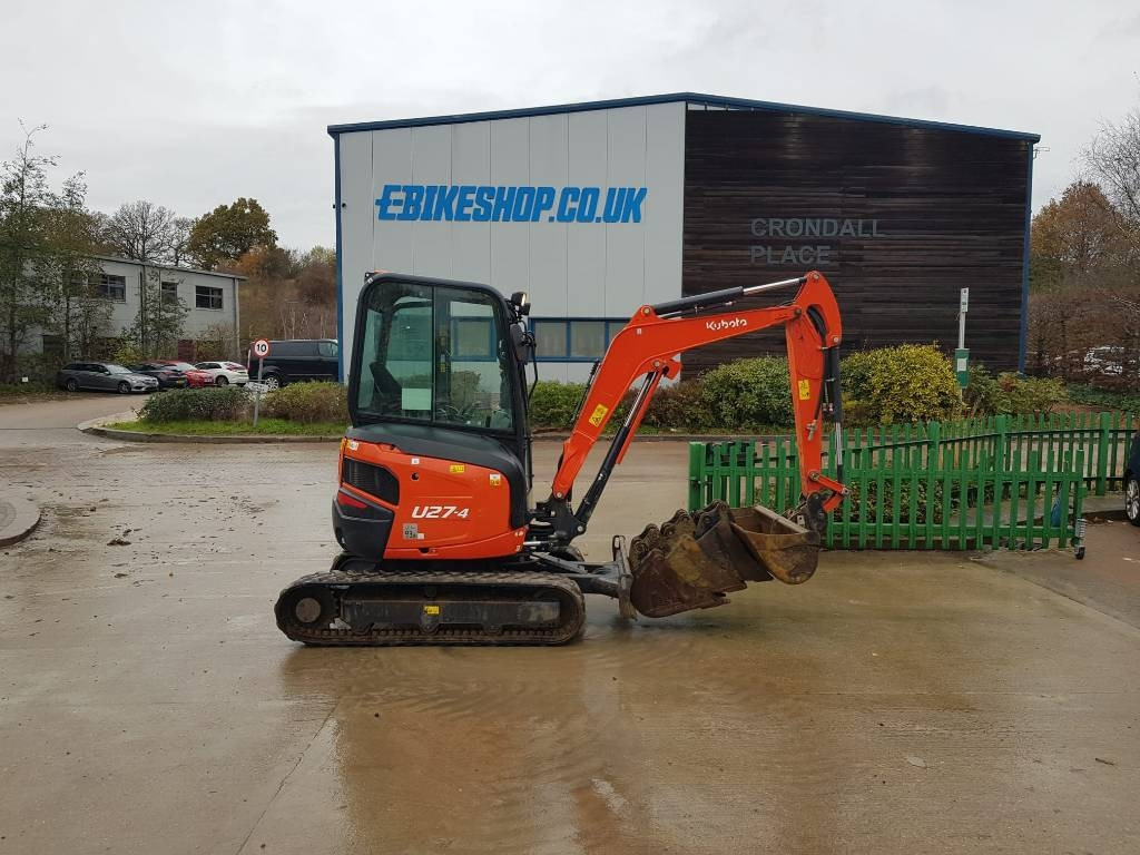Kubota U27-4 - Mini excavator: picture 1 Kubota U27-4 - Mini excavator: picture 1