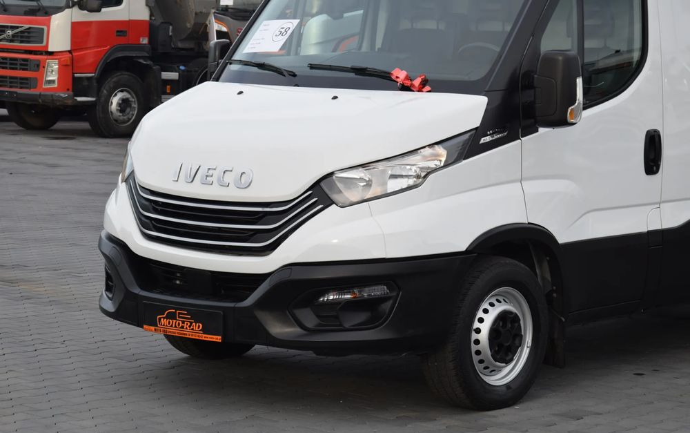 Panel van Iveco DAILY MAXI 35S14 / 2.3 - 140 KM / AUTOMAT HI-MATIC / NOWY MODEL / 3 OSOBY / DOSTAWCZE / BLASZAK / KAMERA COFANIA / TEMPOMAT / KLIMA / 2022 / SERWISOWANY / SPROWADZONY Z NIEMIEC: picture 9