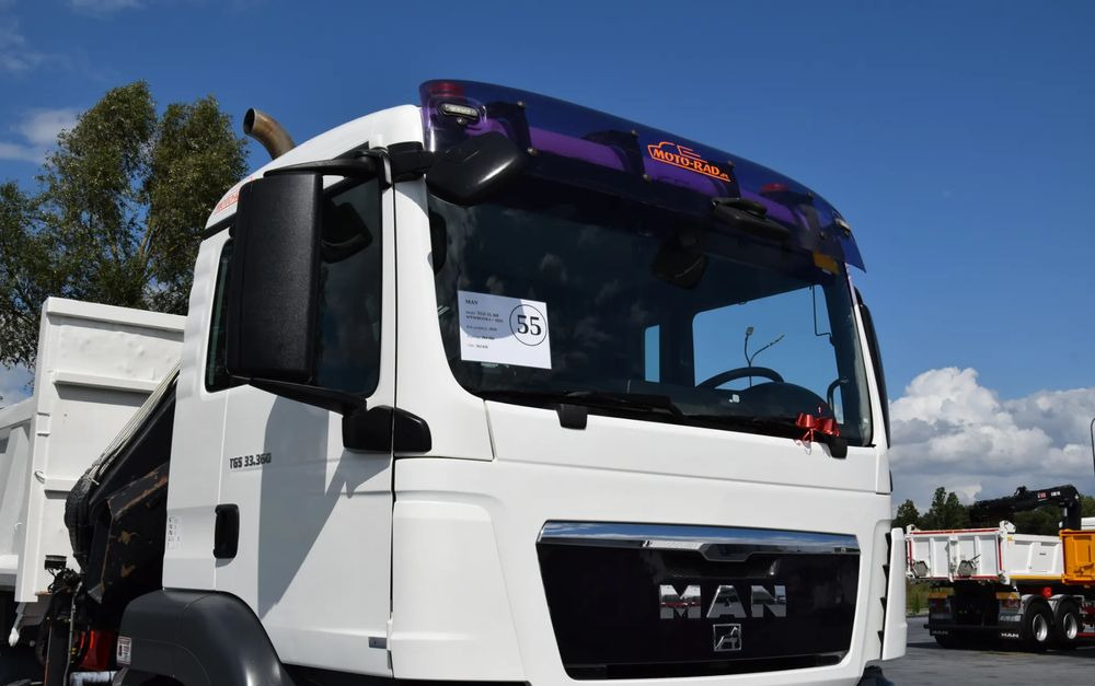 Tipper, Crane truck MAN TGS 33.360 / 6x4 / HDS HIAB 122 E-2 HIDUO / STEROWANIE RADIOWE / WYWROTKA / HYDROBURTA / AUTOMAT / KLIMA / TEMPOMAT / KAMERA COFANIA / SPROWADZONY: picture 20 Tipper, Crane truck MAN TGS 33.360 / 6x4 / HDS HIAB 122 E-2 HIDUO / STEROWANIE RADIOWE / WYWROTKA / HYDROBURTA / AUTOMAT / KLIMA / TEMPOMAT / KAMERA COFANIA / SPROWADZONY: picture 20