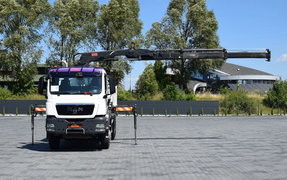 Tipper, Crane truck MAN TGS 33.360 / 6x4 / HDS HIAB 122 E-2 HIDUO / STEROWANIE RADIOWE / WYWROTKA / HYDROBURTA / AUTOMAT / KLIMA / TEMPOMAT / KAMERA COFANIA / SPROWADZONY: picture 8 Tipper, Crane truck MAN TGS 33.360 / 6x4 / HDS HIAB 122 E-2 HIDUO / STEROWANIE RADIOWE / WYWROTKA / HYDROBURTA / AUTOMAT / KLIMA / TEMPOMAT / KAMERA COFANIA / SPROWADZONY: picture 8