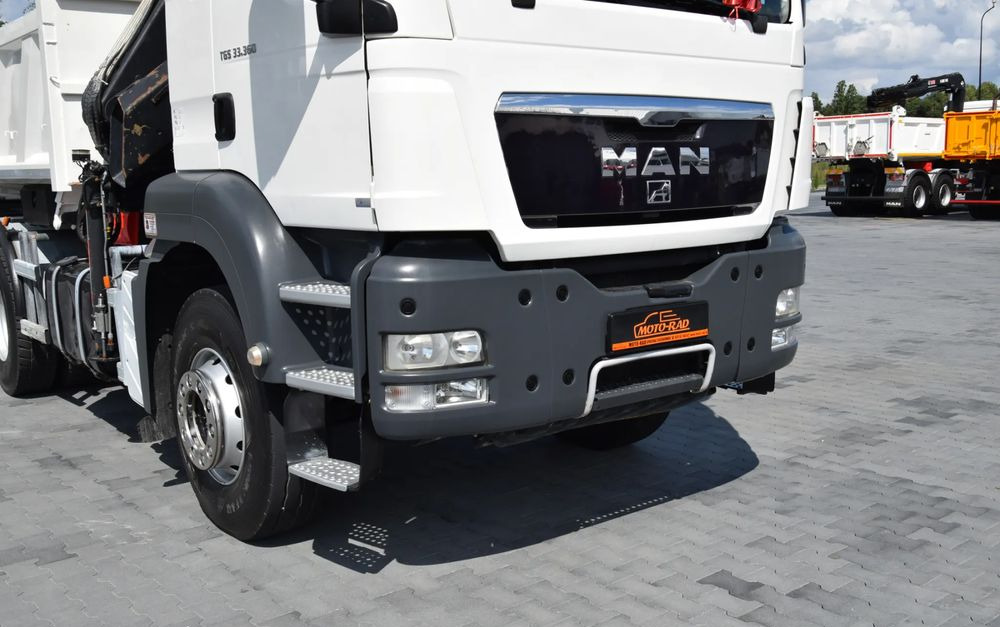 Tipper, Crane truck MAN TGS 33.360 / 6x4 / HDS HIAB 122 E-2 HIDUO / STEROWANIE RADIOWE / WYWROTKA / HYDROBURTA / AUTOMAT / KLIMA / TEMPOMAT / KAMERA COFANIA / SPROWADZONY: picture 19 Tipper, Crane truck MAN TGS 33.360 / 6x4 / HDS HIAB 122 E-2 HIDUO / STEROWANIE RADIOWE / WYWROTKA / HYDROBURTA / AUTOMAT / KLIMA / TEMPOMAT / KAMERA COFANIA / SPROWADZONY: picture 19
