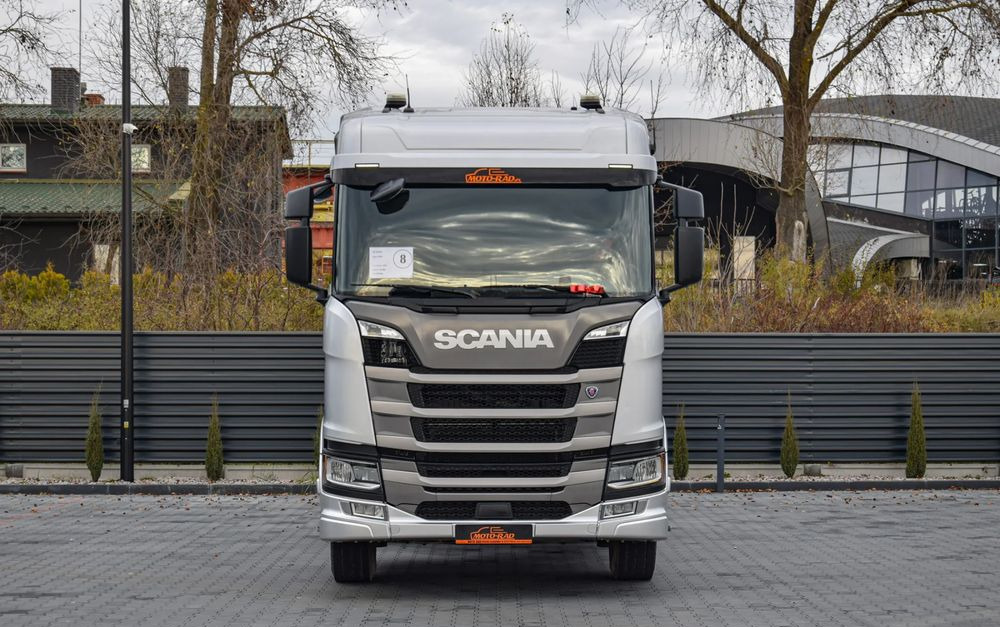 Scania R450 / HYDRAULIKA / RETARDER / ACC / KLIMA / FULL LEDY / ALUFELGI / SERWISOWANA / SPROWADZONA - Tractor unit: picture 2 Scania R450 / HYDRAULIKA / RETARDER / ACC / KLIMA / FULL LEDY / ALUFELGI / SERWISOWANA / SPROWADZONA - Tractor unit: picture 2
