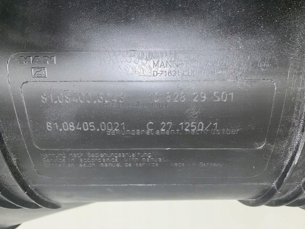FILTR POWIETRZA OBUDOWA FILTRA MAN TGS TGX EURO 6 - Air filter for Truck: picture 5 FILTR POWIETRZA OBUDOWA FILTRA MAN TGS TGX EURO 6 - Air filter for Truck: picture 5