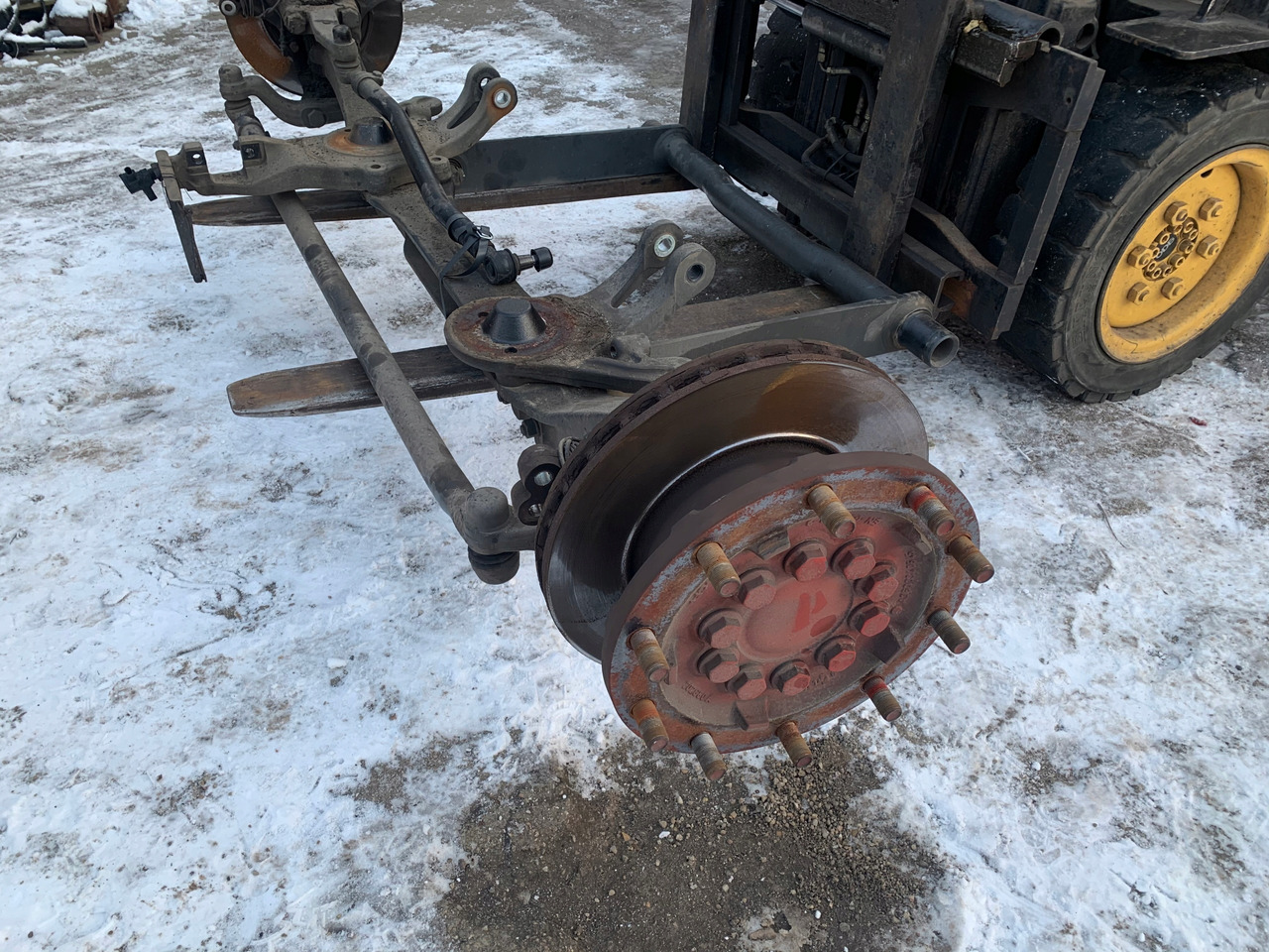 OŚ PRZEDNIA MERCEDES ACTROS MP4 ANTOS F-8.0/C22.5 - Front axle for Truck: picture 3 OŚ PRZEDNIA MERCEDES ACTROS MP4 ANTOS F-8.0/C22.5 - Front axle for Truck: picture 3