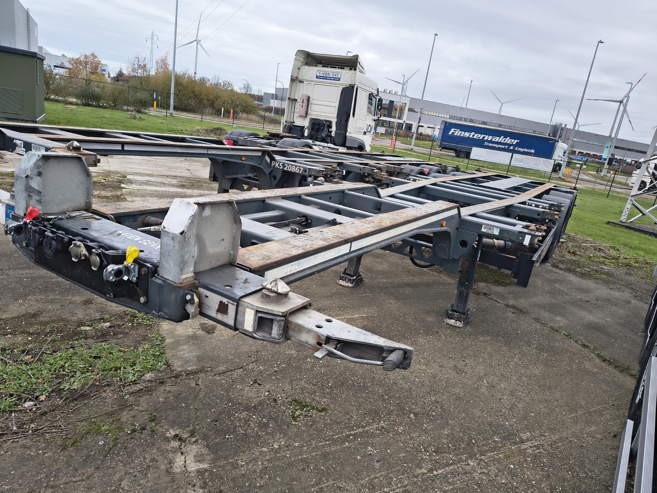 Kögel 40ft containerchassis - Semi-trailer: picture 1 Kögel 40ft containerchassis - Semi-trailer: picture 1