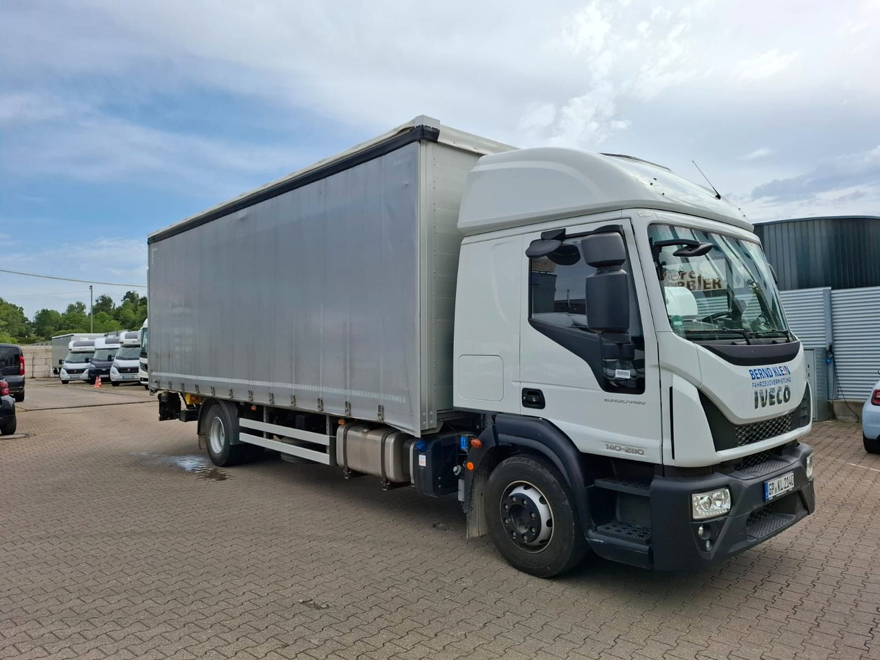 Iveco ML140-280PR, FFH, LBW, Klima, Schiebeplane, AHK - Curtainsider truck: picture 1 Iveco ML140-280PR, FFH, LBW, Klima, Schiebeplane, AHK - Curtainsider truck: picture 1