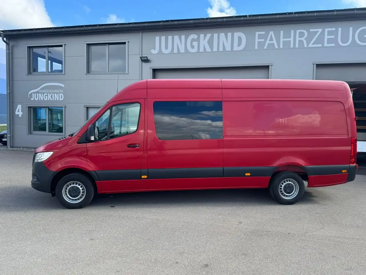 New Panel van, Combi van Mercedes-Benz Sprinter 317 CDI Maxi Lang Mixto AHK 3,5t MBUX: picture 8