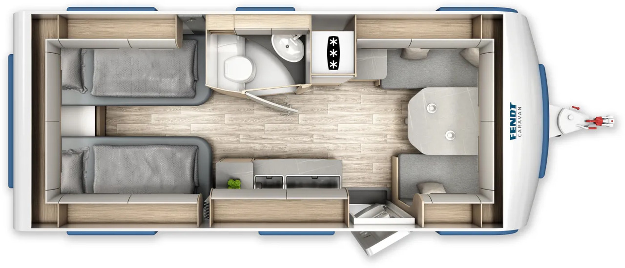 Fendt Bianco Activ 515 SGE Fahrzeug frei konfigurierbar - Caravan: picture 2 Fendt Bianco Activ 515 SGE Fahrzeug frei konfigurierbar - Caravan: picture 2