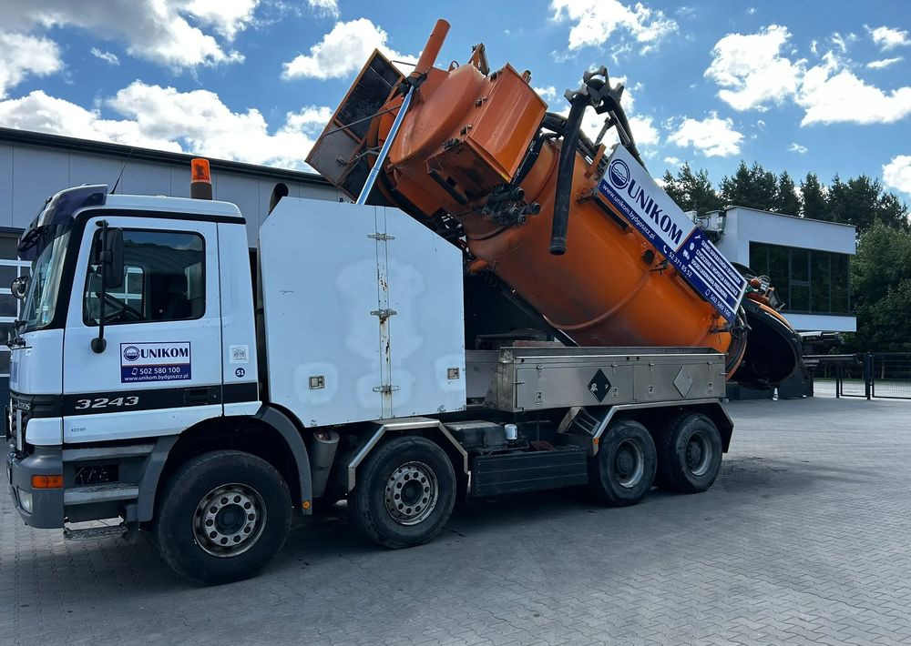 Mercedes-Benz ACTROS 3243 KAISER AQUASTER WUKO - Vacuum truck: picture 1 Mercedes-Benz ACTROS 3243 KAISER AQUASTER WUKO - Vacuum truck: picture 1