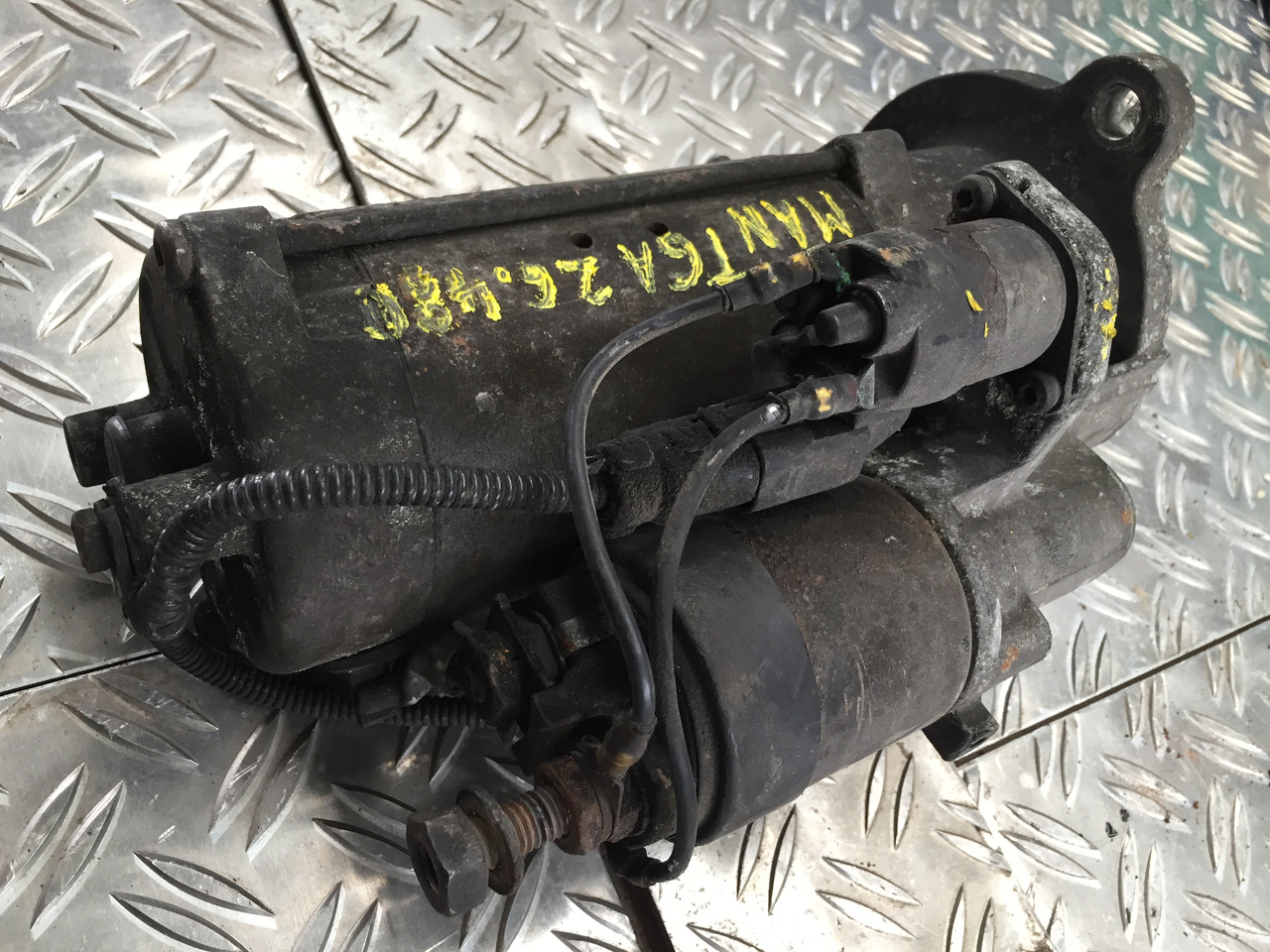 Gebrauchter Anlasser MAN TGA 26 480, Motor Typ D 2876 LF 12, Artikel Nr. : 51.26201 - 7239 - Starter for Truck: picture 2 Gebrauchter Anlasser MAN TGA 26 480, Motor Typ D 2876 LF 12, Artikel Nr. : 51.26201 - 7239 - Starter for Truck: picture 2