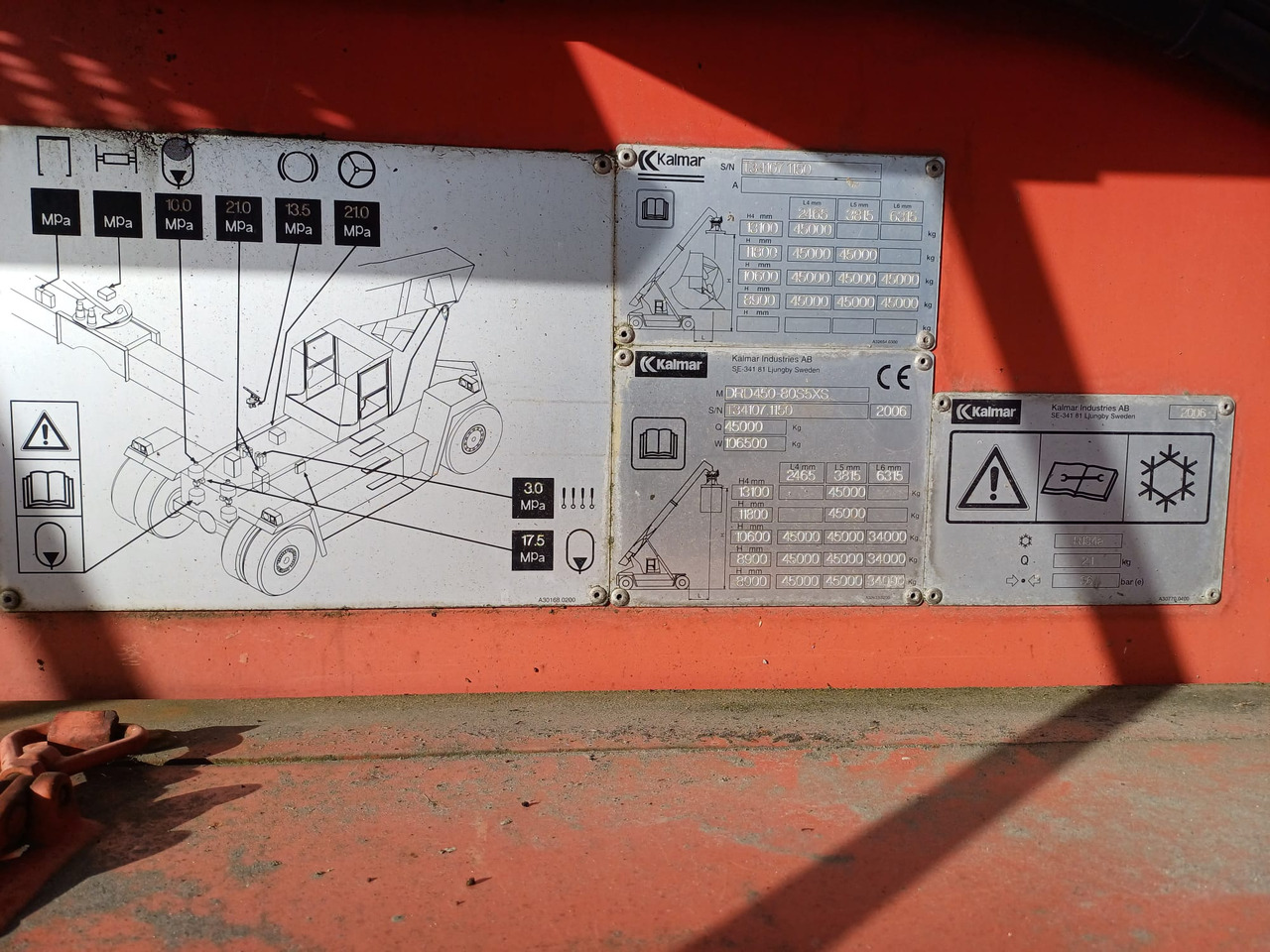 Reach stacker KALMAR DRD 450 80 S5XS: picture 7