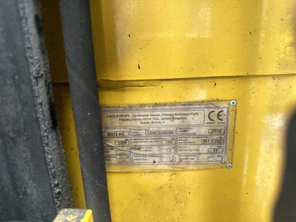 Yale ms12 - Stacker: picture 2 Yale ms12 - Stacker: picture 2