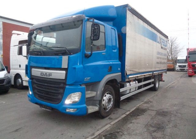 DAF CF 18.290, Euro 6, deut. Auto, Mit Bett - Curtainsider truck: picture 2 DAF CF 18.290, Euro 6, deut. Auto, Mit Bett - Curtainsider truck: picture 2