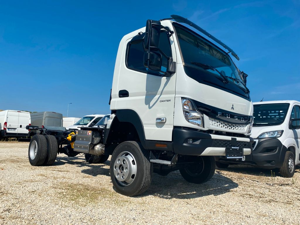 New Cab chassis truck, Crane truck Mitsubishi Canter FUSO 6C18 Fahrgestell 4WD 175Ps Sofort: picture 11