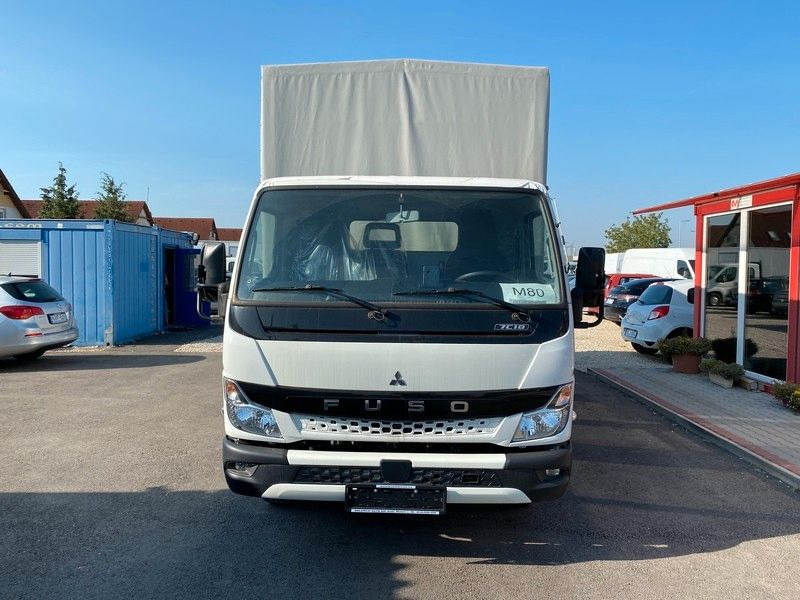 Mitsubishi FUSO CANTER 7C18 PRITSCHE+PLANE - Curtain side van: picture 1 Mitsubishi FUSO CANTER 7C18 PRITSCHE+PLANE - Curtain side van: picture 1