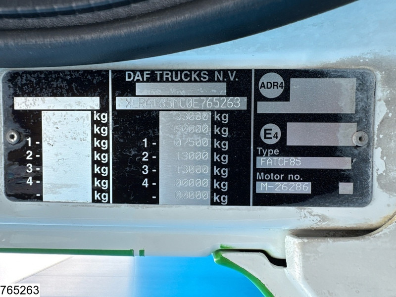 Tipper DAF 85 CF 460 6x4, Manual, Leaf suspension, Retarder: picture 7