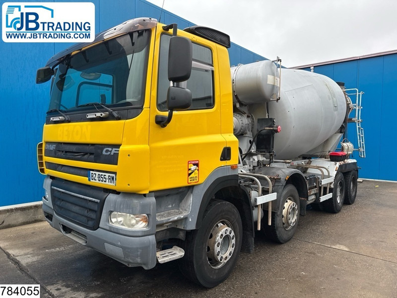 DAF CF 410 8x4, EURO 5, Manual, Steel suspension - Concrete mixer truck: picture 1 DAF CF 410 8x4, EURO 5, Manual, Steel suspension - Concrete mixer truck: picture 1