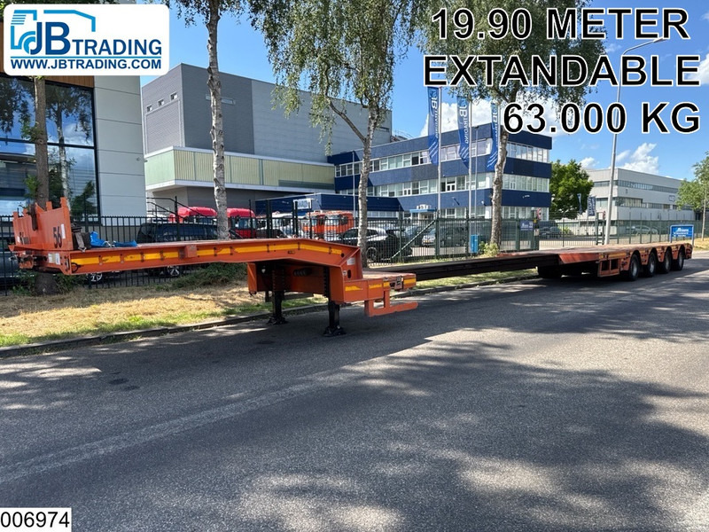 Faymonville Lowbed 63.000 KG, 19.90 Mtr, Extandable - Low loader semi-trailer: picture 1 Faymonville Lowbed 63.000 KG, 19.90 Mtr, Extandable - Low loader semi-trailer: picture 1