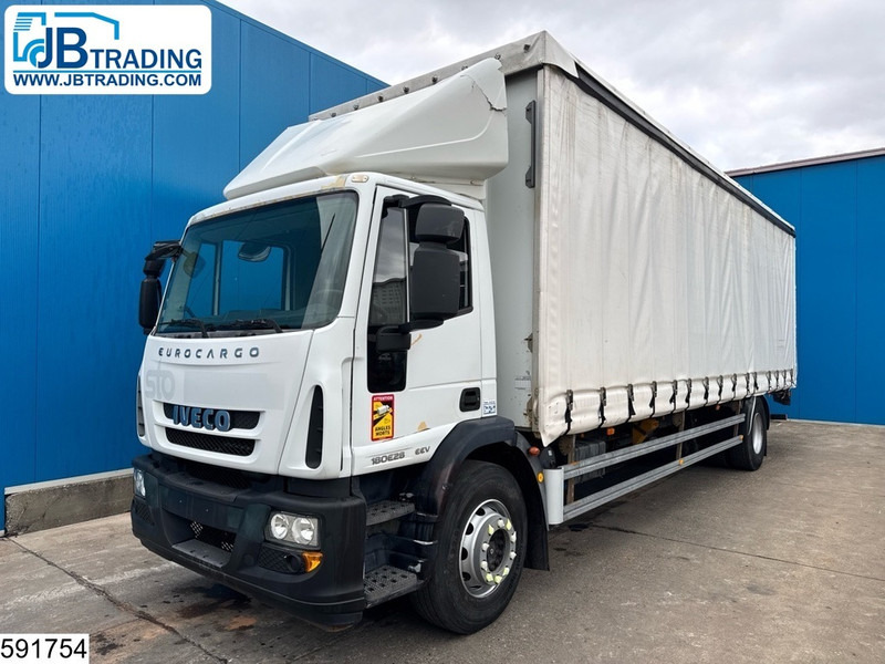 Iveco 180E28 EURO 5, Dhollandia, Manual transmission - Curtainsider truck: picture 1 Iveco 180E28 EURO 5, Dhollandia, Manual transmission - Curtainsider truck: picture 1