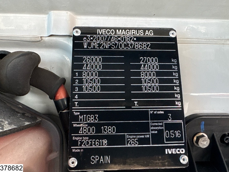 Iveco Trakker 360 6x4, EURO 6, Steelsuspension, Hub reduction - Dropside/ Flatbed truck: picture 5 Iveco Trakker 360 6x4, EURO 6, Steelsuspension, Hub reduction - Dropside/ Flatbed truck: picture 5