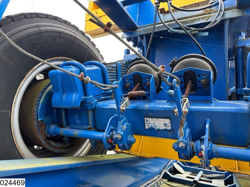 Timber semi-trailer Legras Openlaadbak Wood transport, Steel suspension: picture 9