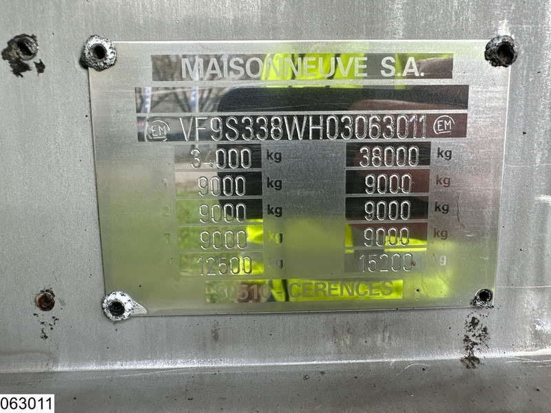 MAISONNEUVE Food 26,000 litres, 1 compartment - Tank semi-trailer: picture 4 MAISONNEUVE Food 26,000 litres, 1 compartment - Tank semi-trailer: picture 4